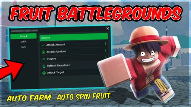 Thumbnail for Fruit Battlegrounds Script | Auto Farm and more!