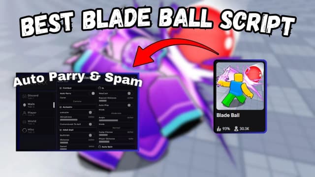 Thumbnail for Best Blade Ball Script OP AUTOPARRY