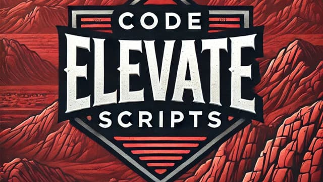 Thumbnail for Code Elevate: Get the script from here