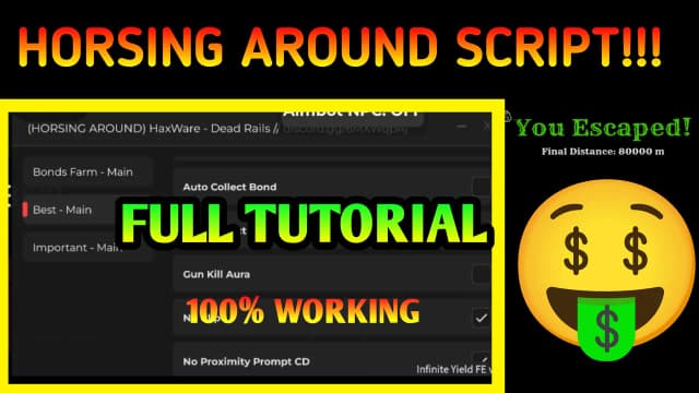 Thumbnail for HORSING AROUND SCRIPT