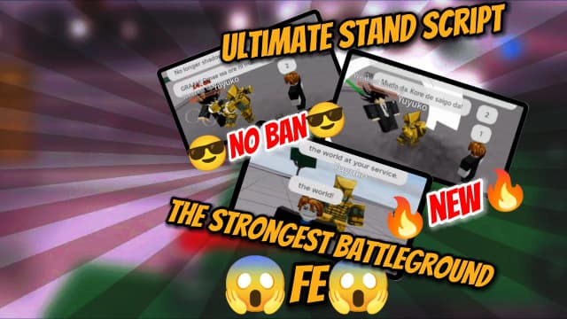 Thumbnail for Ultimate Stand Script Roblox