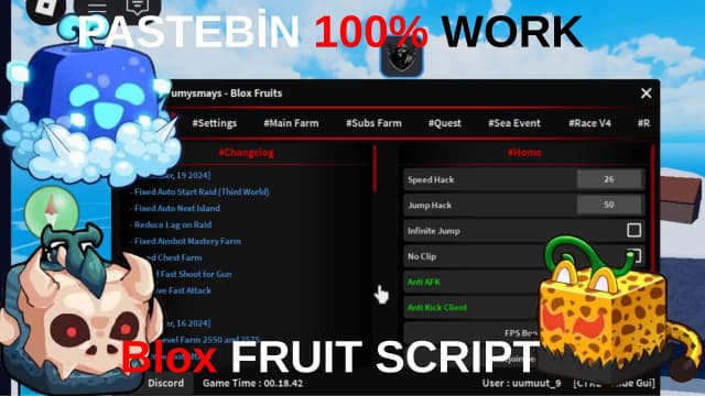 Thumbnail for blox fruit script