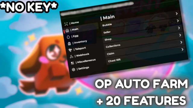 Thumbnail for No Key Bubble Gum Simulator INFINITY Script | Auto Farm, +20