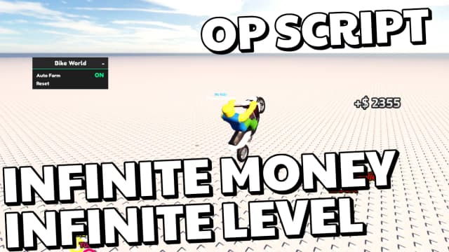 Thumbnail for BikeWorld Script | Infinite Money & Infinite Level
