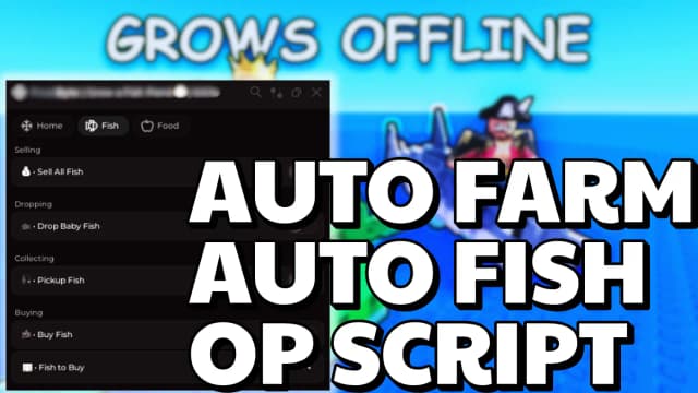 Thumbnail for Grow a Fish Pond Script, Autofarm, Auto Fish, Auto Buy/Sell
