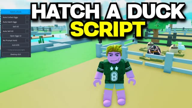 Thumbnail for Hatch a duck script
