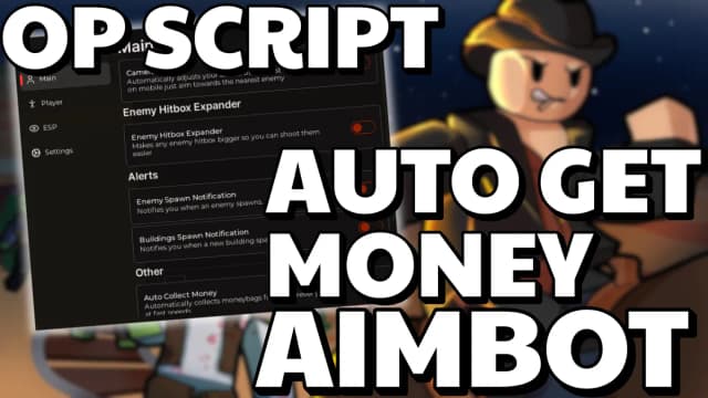 Thumbnail for Dead Rails OP Script, Auto Get Money, Aimbot, Noclip, ESP